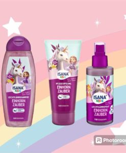 Dầu gội ISANA Kids Einhorn Zauber trẻ em, 300ml
