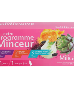 Detox 3in1 Milical Extra Programme Minceur thải độc, đốt mỡ, giảm cân, 21 ống x 10ml