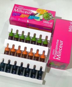 Detox 3in1 Milical Extra Programme Minceur thải độc, đốt mỡ, giảm cân, 21 ống x 10ml