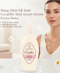 Dung dịch vệ sinh Cavaillès L'Intime Extra-Doux dịu nhẹ cho da nhạy cảm, 250ml