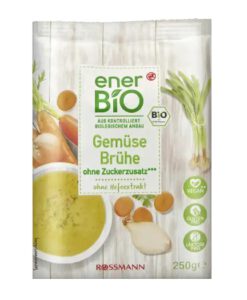 Hạt nêm hữu cơ enerBio GEMUSE BRUHE từ rau củ, 250g