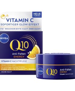 Bộ kem dưỡng da Nivea Q10 Anti-Falten Energy ngày đêm, 2x50 ml