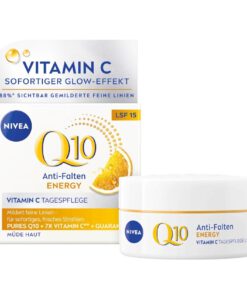 Bộ kem dưỡng da Nivea Q10 Anti-Falten Energy ngày đêm, 2x50 ml