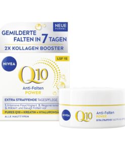 Kem dưỡng da NIVEA Q10 Anti-Falten Power Straffend LSF 15 ban ngày, 50 ml