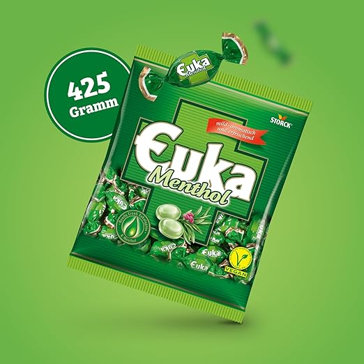 Kẹo bạc hà Euka Menthol, 425g Kẹo bạc hà Euka Menthol, 425g