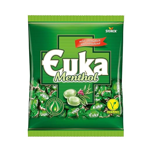 Kẹo bạc hà Euka Menthol, 425g Kẹo bạc hà Euka Menthol, 425g