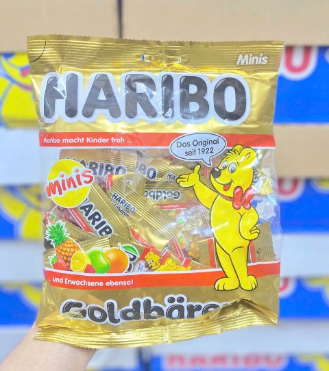 Kẹo dẻo Haribo Goldbären Minis, 250g Kẹo dẻo Haribo Goldbären Minis, 250g