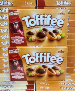 Kẹo mềm caramen chocolate nhân hạt dẻ Toffifee, 15 viên