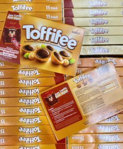 Kẹo mềm caramen chocolate nhân hạt dẻ Toffifee, 15 viên