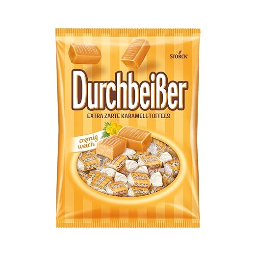 Kẹo mềm caramen Durchbeißer Karamell, 425g Kẹo mềm caramen Durchbeißer Karamell, 425g