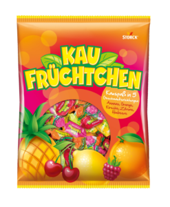 Kẹo mềm hoa quả Kau Fruchtchen, 425g