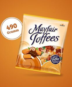 Kẹo mềm Mayfair Toffees 7 vị, 490g