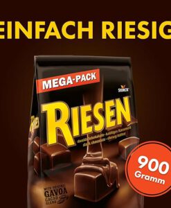 Kẹo socola đen nhân mềm Riesen, 900g