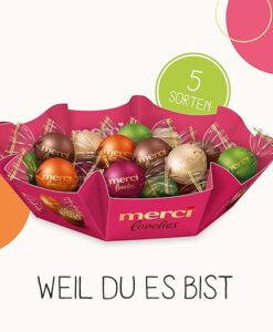 Kẹo socola Merci Lovelies Classic, 185g