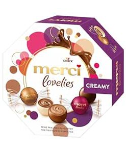 Kẹo socola Merci Lovelies Creamy, 185g