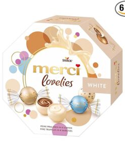 Kẹo socola Merci Lovelies White, 185g