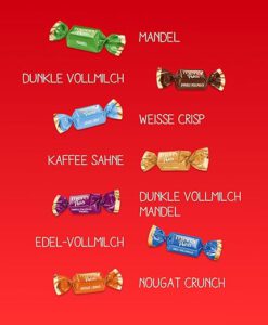 Kẹo socola Merci Petits Chocolate Collections socola tổng hợp, 125g