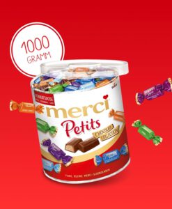 Kẹo socola Merci Petits Chocolate Collections socola tổng hợp, 1000g