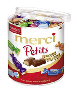 Kẹo socola Merci Petits Chocolate Collections socola tổng hợp, 1000g