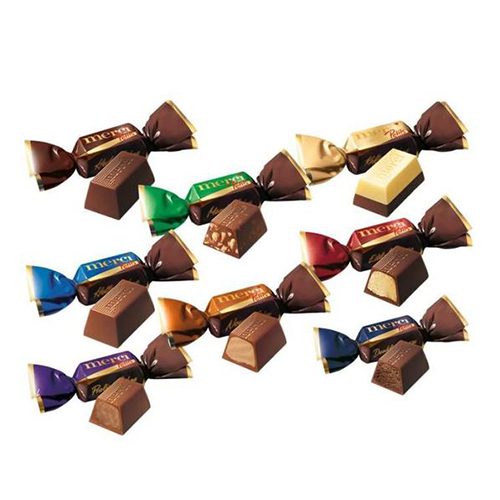 Kẹo socola Merci Petits Chocolate Collections socola tổng hợp, 1000g Kẹo socola Merci Petits Chocolate Collections socola tổng hợp, 1000g