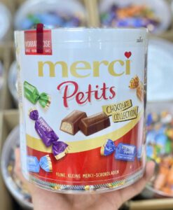 Kẹo socola Merci Petits Chocolate Collections socola tổng hợp, 1000g