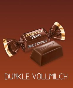 Kẹo socola Merci Petits Dunkle Vollmilch socola đen sữa, 125g