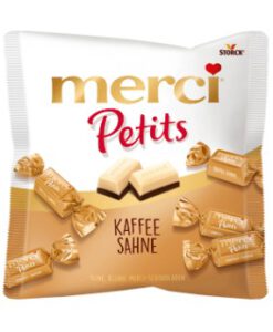 Kẹo socola Merci Petits Kaffee Sahne kem cà phê, 125g