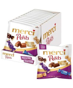 Kẹo socola Merci Petits Milk & Cream nhân kem sữa, 125g