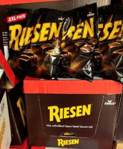 Kẹo socola đen nhân mềm Riesen, 377g