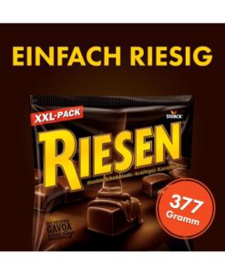 Kẹo socola đen nhân mềm Riesen, 377g