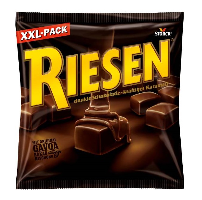 Kẹo socola đen nhân mềm Riesen, 377g Kẹo socola đen nhân mềm Riesen, 377g