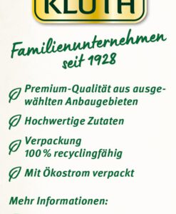 Mận sấy KLUTH Pflaumen Entsteint tách hạt, 200g