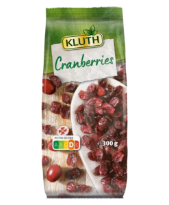 Nam việt quất sấy KLUTH Cranberries, 300g