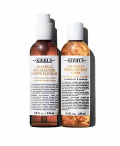 SET Kiehl's Since 1851 Cleanse & Soothe Calendula Skincare Holiday Gift làm sạch và làm dịu da, 1 set