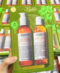 SET Kiehl's Since 1851 Cleanse & Soothe Calendula Skincare Holiday Gift làm sạch và làm dịu da, 1 set
