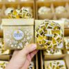Socola Ferrero Rocher hộp vuông nơ vàng, 225g