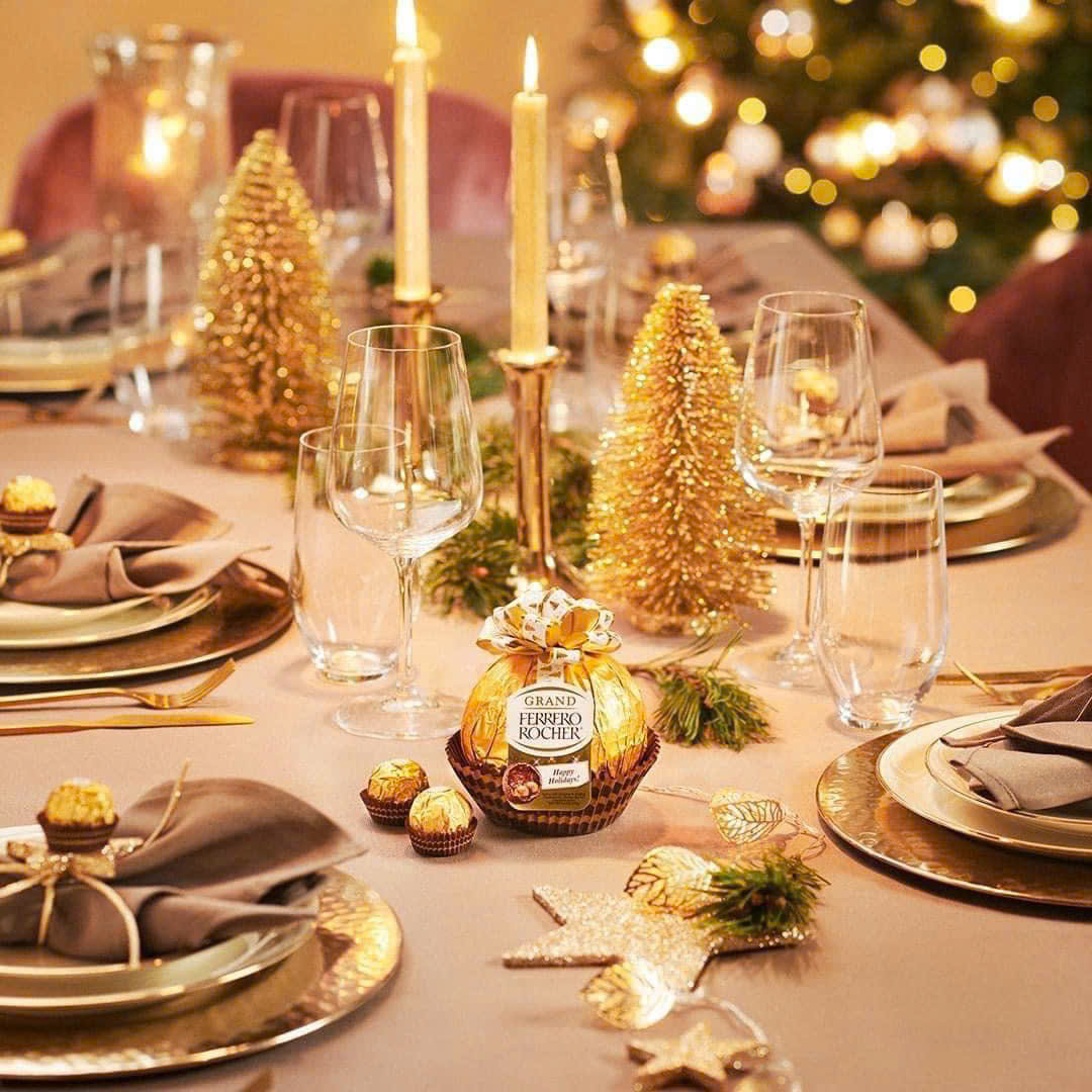 Socola Ferrero Rocher Milch Schocolade cầu nơ vàng, 125g Socola Ferrero Rocher Milch Schocolade cầu nơ vàng, 125g