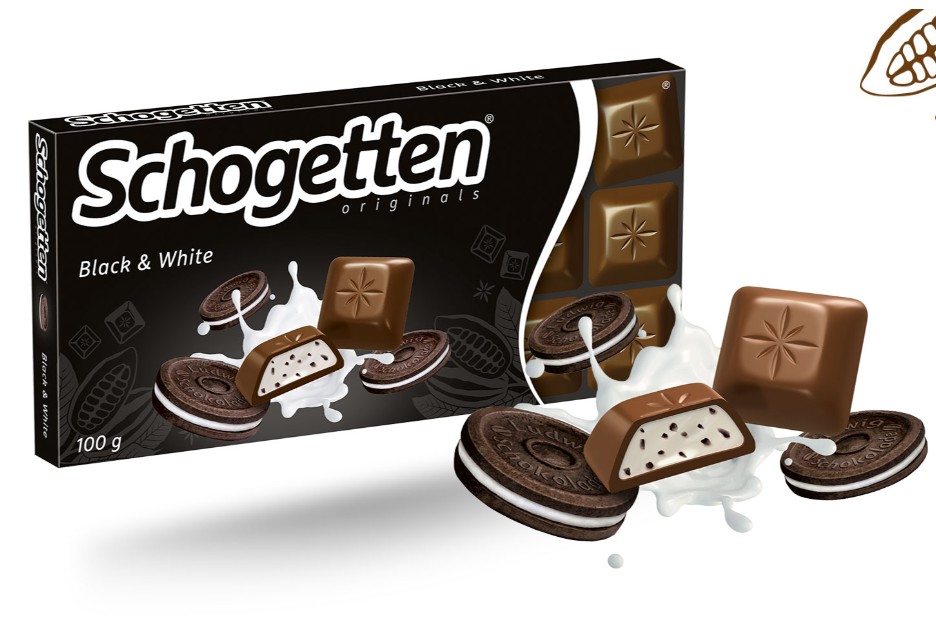 Socola Schogetten Originals Black & White, 100g Socola Schogetten Originals Black & White, 100g