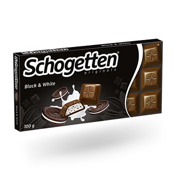 Socola Schogetten Originals Black & White, 100g Socola Schogetten Originals Black & White, 100g