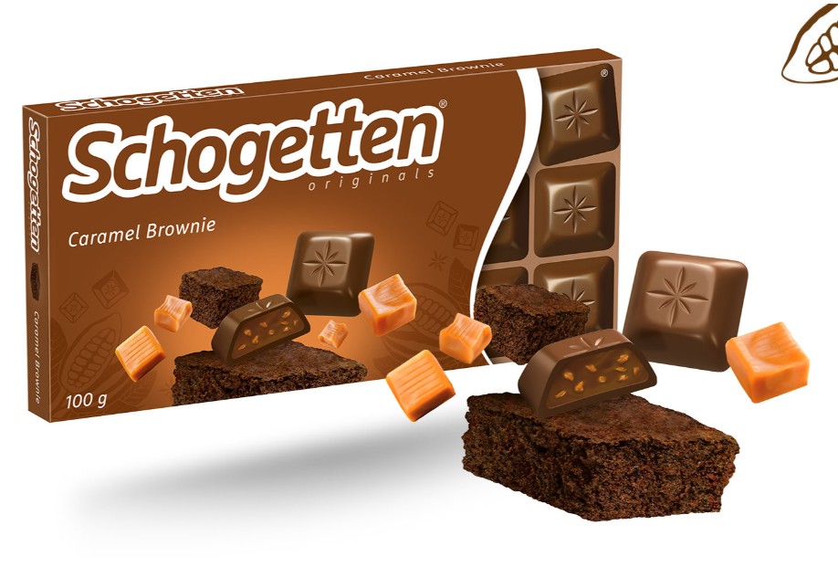 Socola Schogetten Originals Caramel Brownie, 100g Socola Schogetten Originals Caramel Brownie, 100g