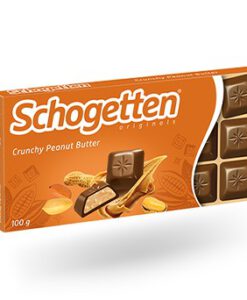 Socola Schogetten Originals Crunchy Peanut Butter, 100g