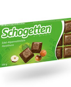 Socola Schogetten Originals Edel-Alpenvollmilch-Haselnuss, 100g