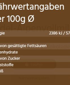 Socola Schogetten Originals Edel-Alpenvollmilch-Haselnuss, 100g