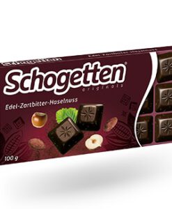 Socola Schogetten Originals Edel-Zartbitter-Haselnuss, 100g