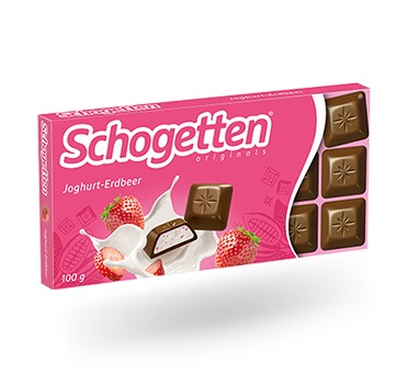 Socola Schogetten Originals Joghurt-Erdbeer, 100g Socola Schogetten Originals Joghurt-Erdbeer, 100g