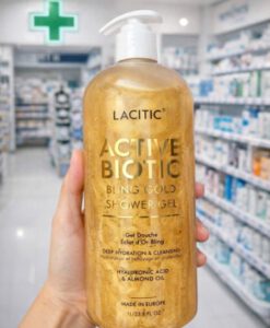 Sữa tắm Lacitic Active Biotic Bling Gold Shower Gel, 1 lít