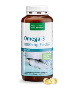 Viên uống dầu cá Sanct Bernhard Omega-3 Fischol 1000 mg, 220 viên