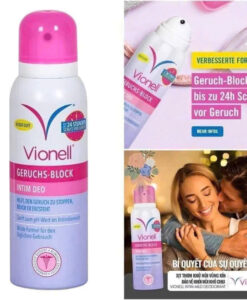 Xịt thơm vùng kín Vionell Intimdeo Geruchsblock, 125 ml