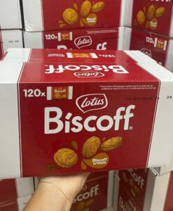 Bánh quy kẹp kem caramen Lotus Biscoff Cream, 120 chiếc