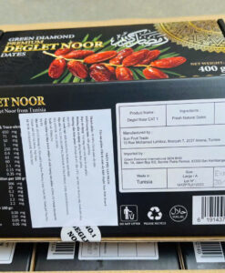 Chà là nguyên cành Green Diamond Premium Deglet Nour Dates, 400g